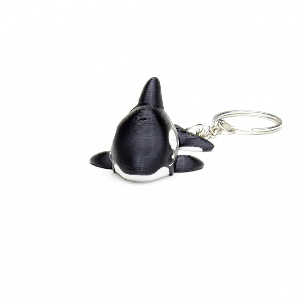 Articulated Orca Keychain
