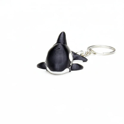 Articulated Orca Keychain
