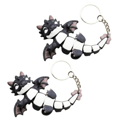 Magnetic Dragon Keychain Set of 2