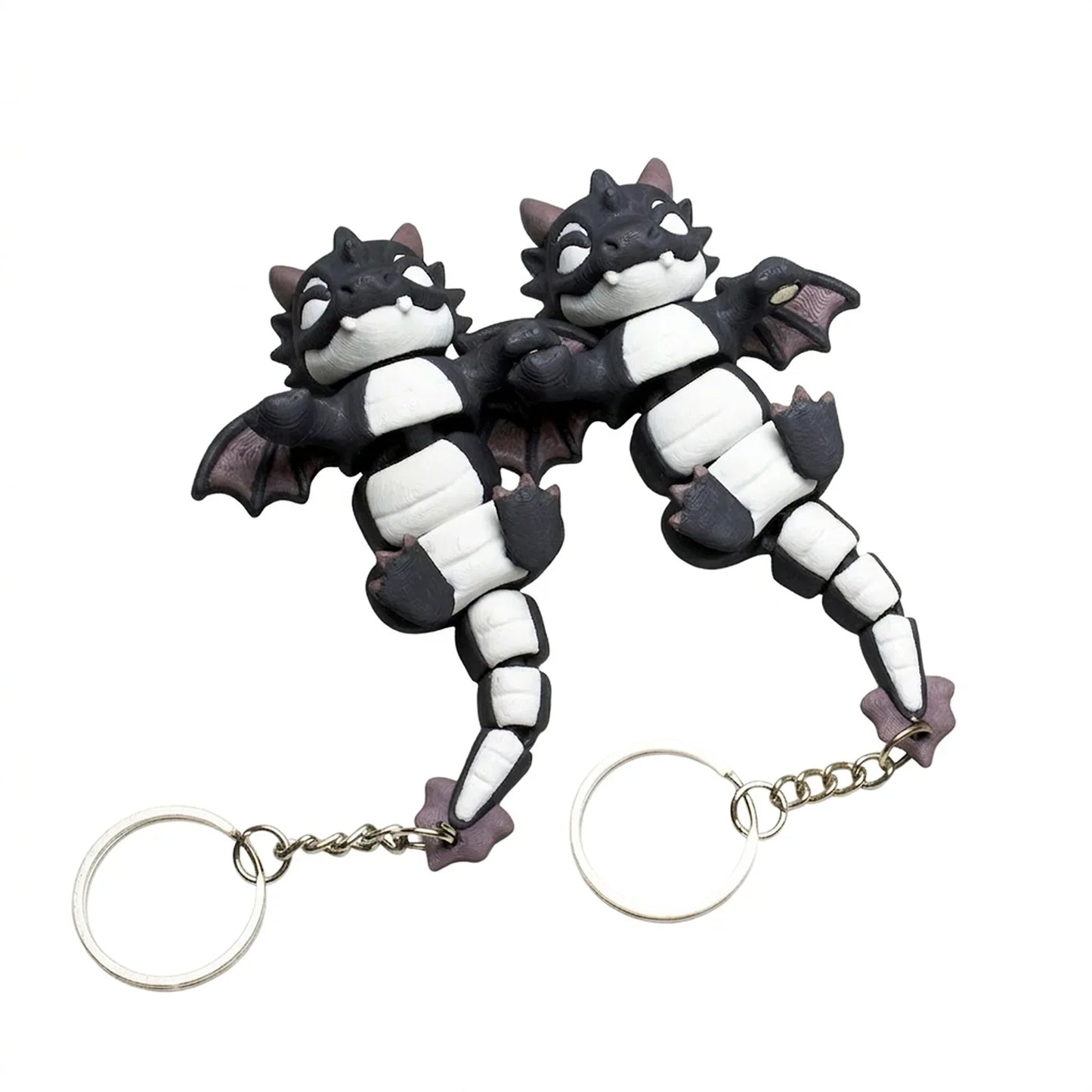 Magnetic Dragon Keychain Set of 2