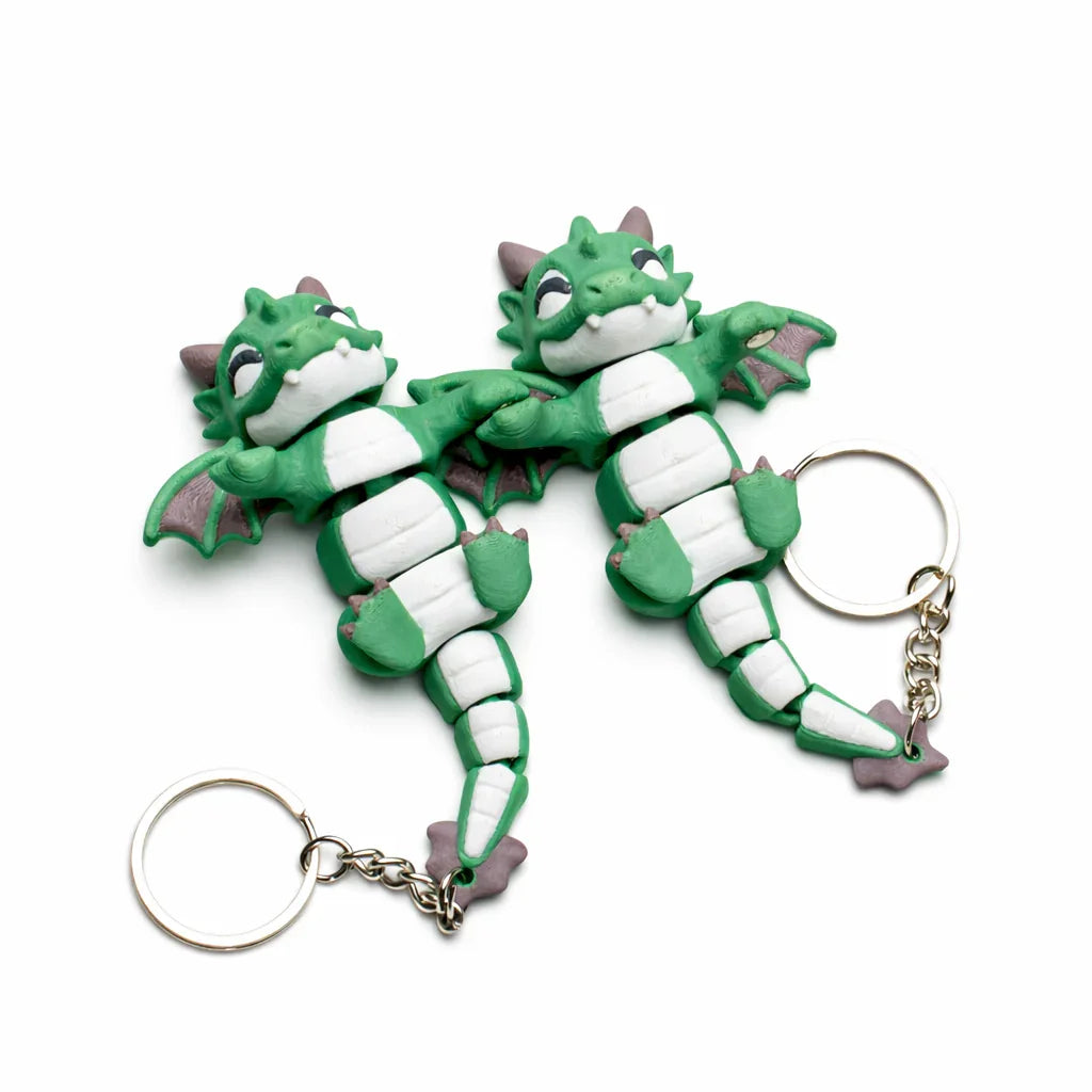 Magnetic Dragon Keychain Set of 2