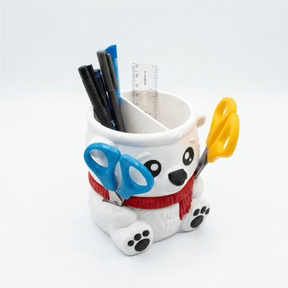 Polar Bear Pen Holder