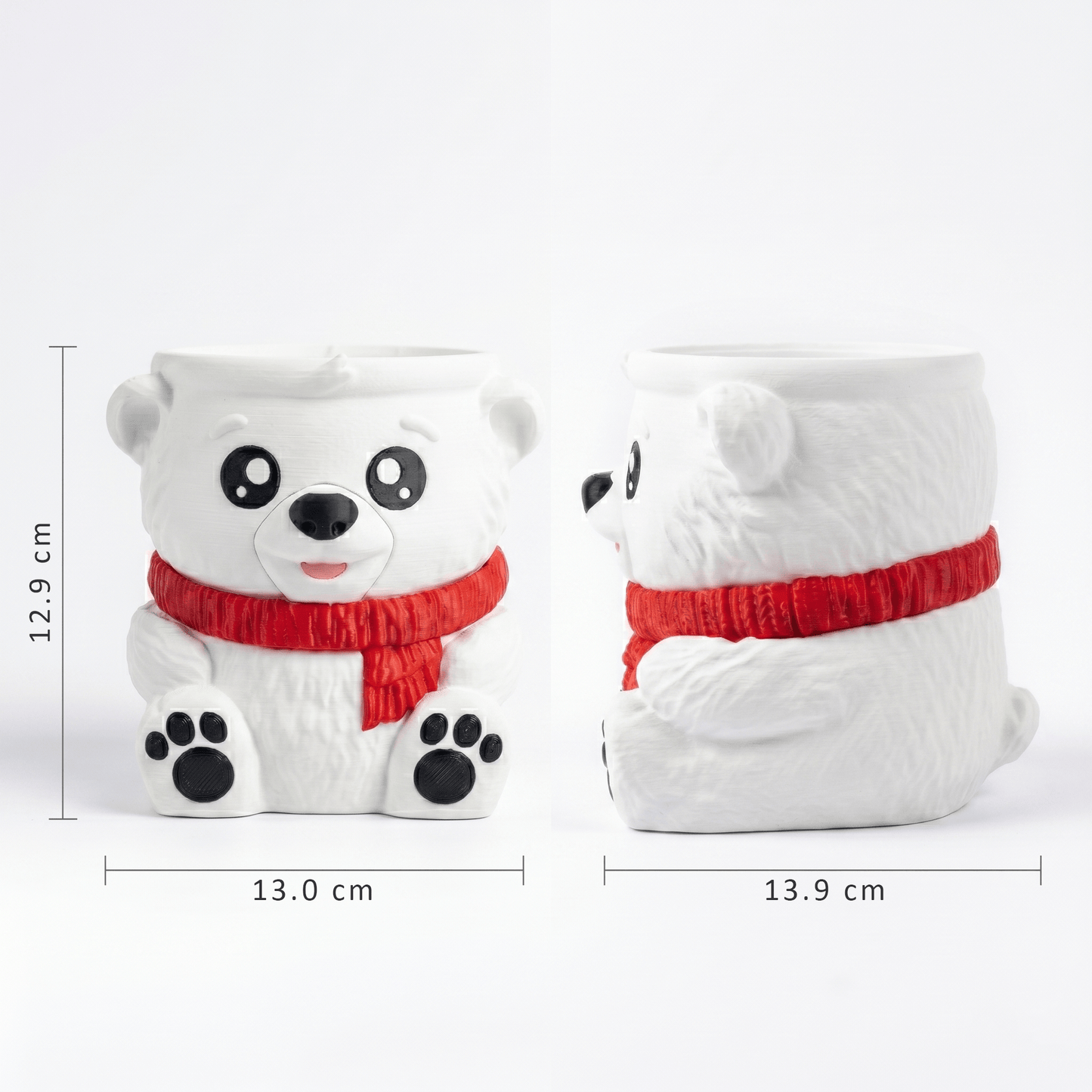 Polar Bear Pen Holder